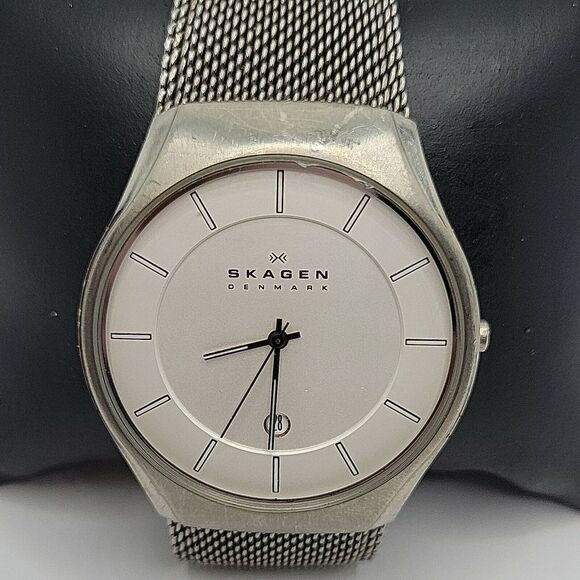 Skagen 956XLTTW Women\'s Stainless Steel Analog Silver Dial Quartz Watch AM766 main image 10